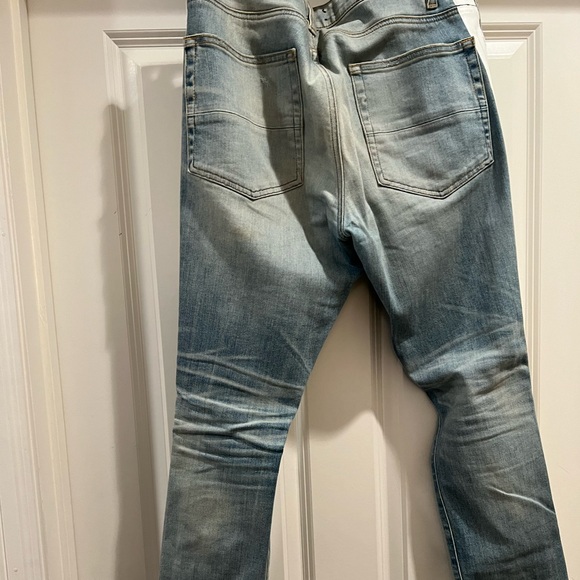 Amir denim jeans white stripes on the side - Picture 2 of 4